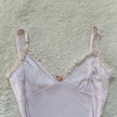 2000's ballerina rosette camisole
