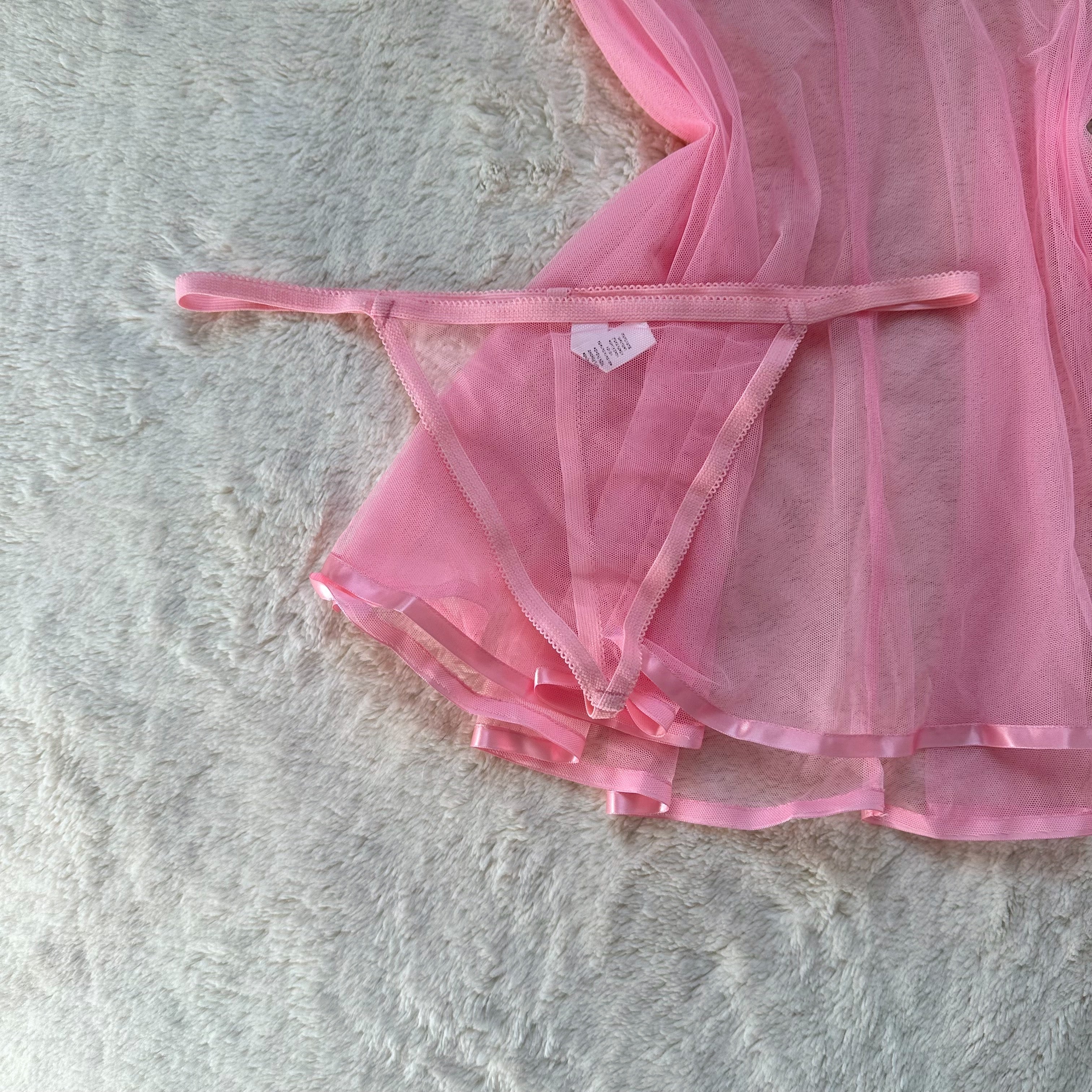 2000's gumdrop babydoll + thong set