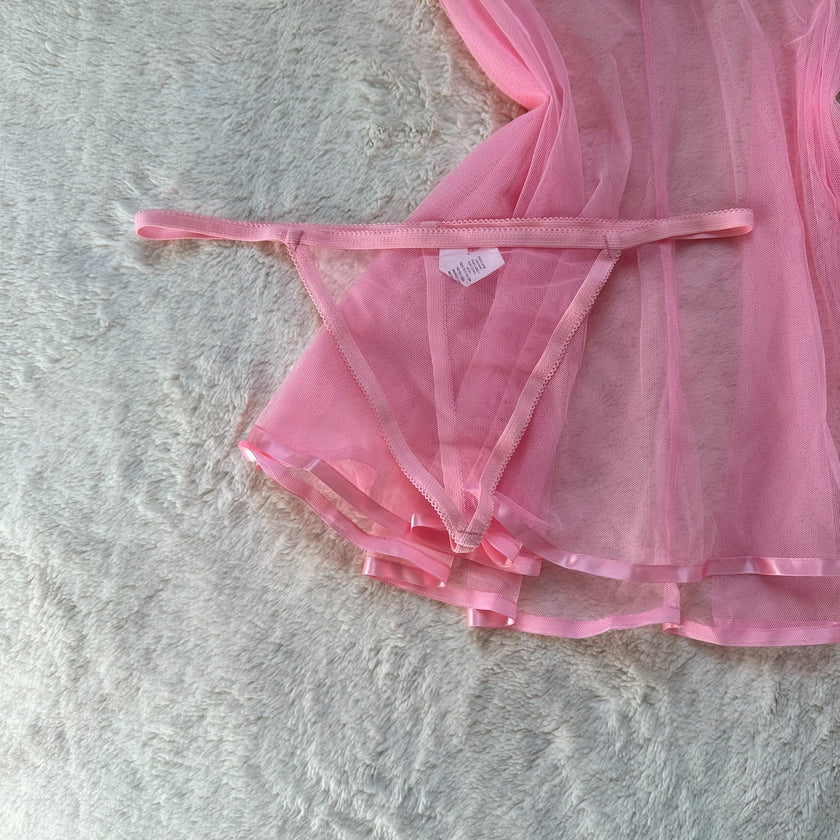 2000's gumdrop babydoll + thong set