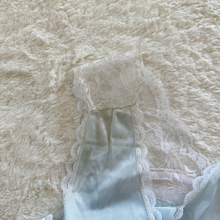 1990's cloudy skies babydoll set