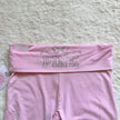 PINK x loveshackfancy lollipop foldover leggings