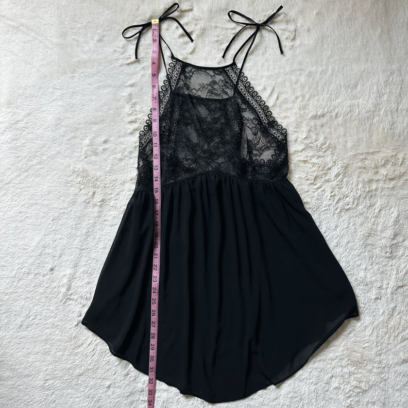 2018 shadow petal babydoll slip dress