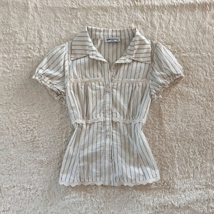 princess polly "deserve you" puff sleeve - rtp: $55