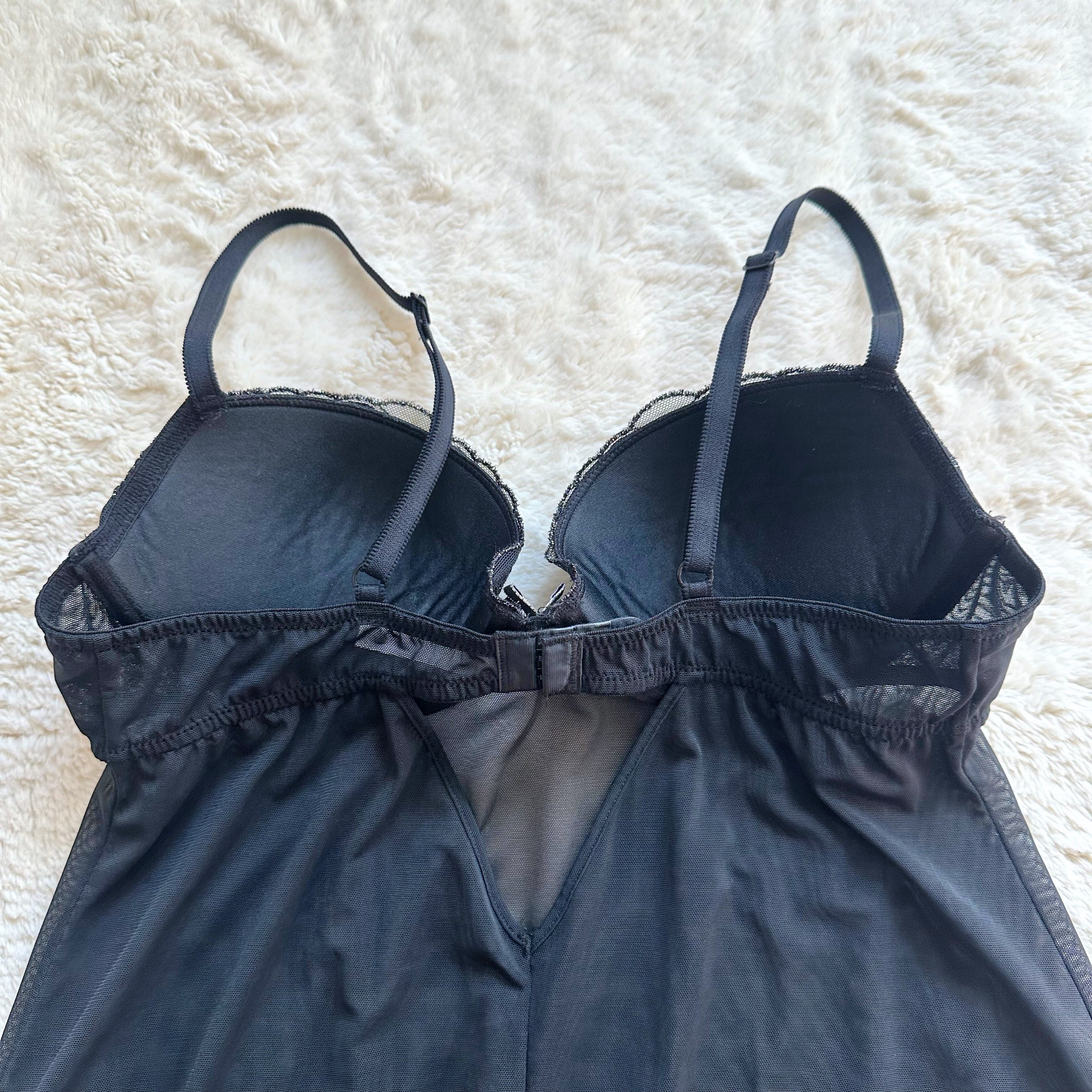 2000's midnight haze slip dress