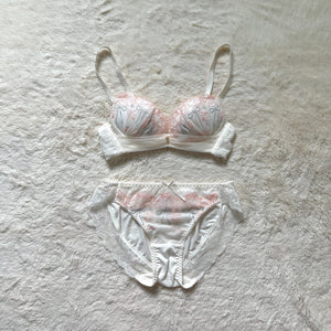 japanese brand tulle dream bra + panty set