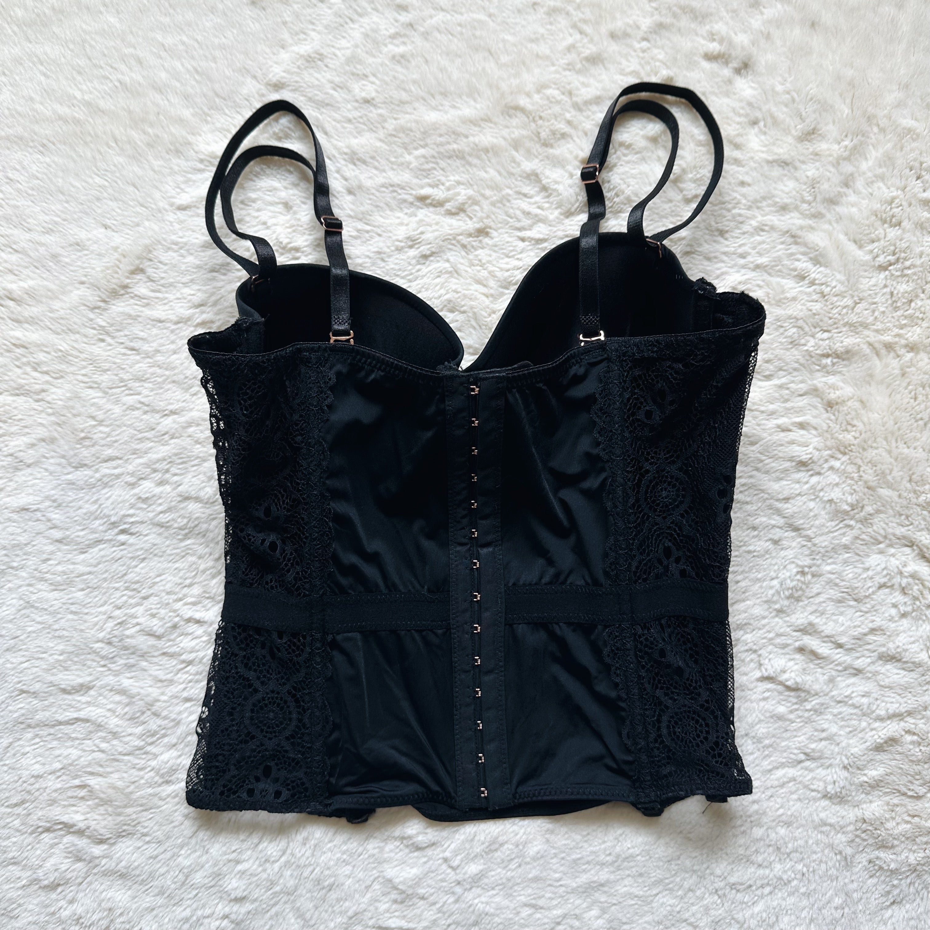 2000's burnt ember bustier