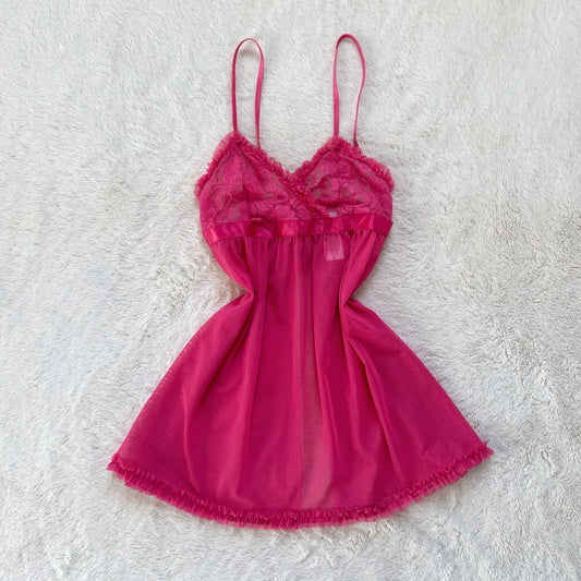 2000's cupid's afterparty slip dress