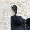 2020 noir lace bustier