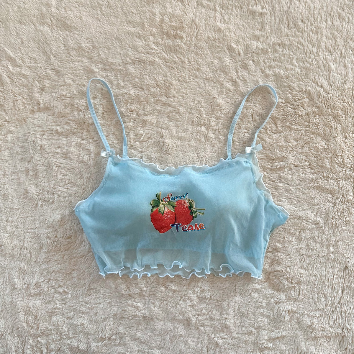 2000's sweet tease bra top