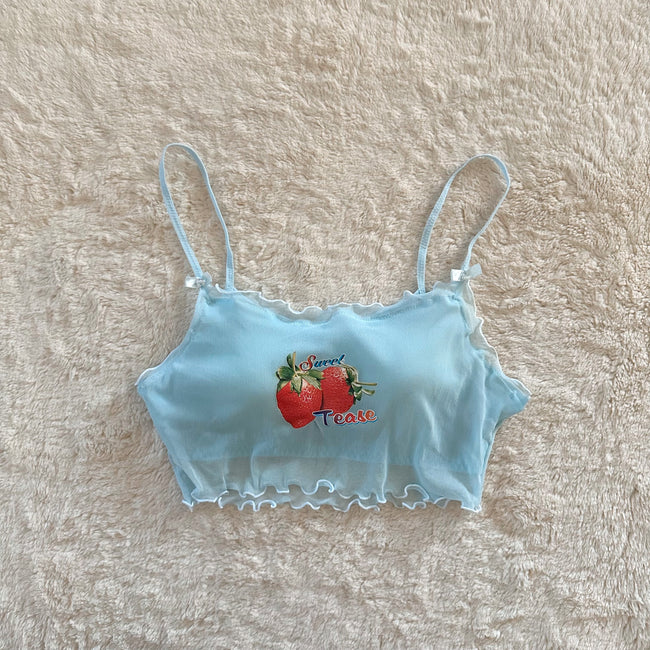 2000's sweet tease bra top