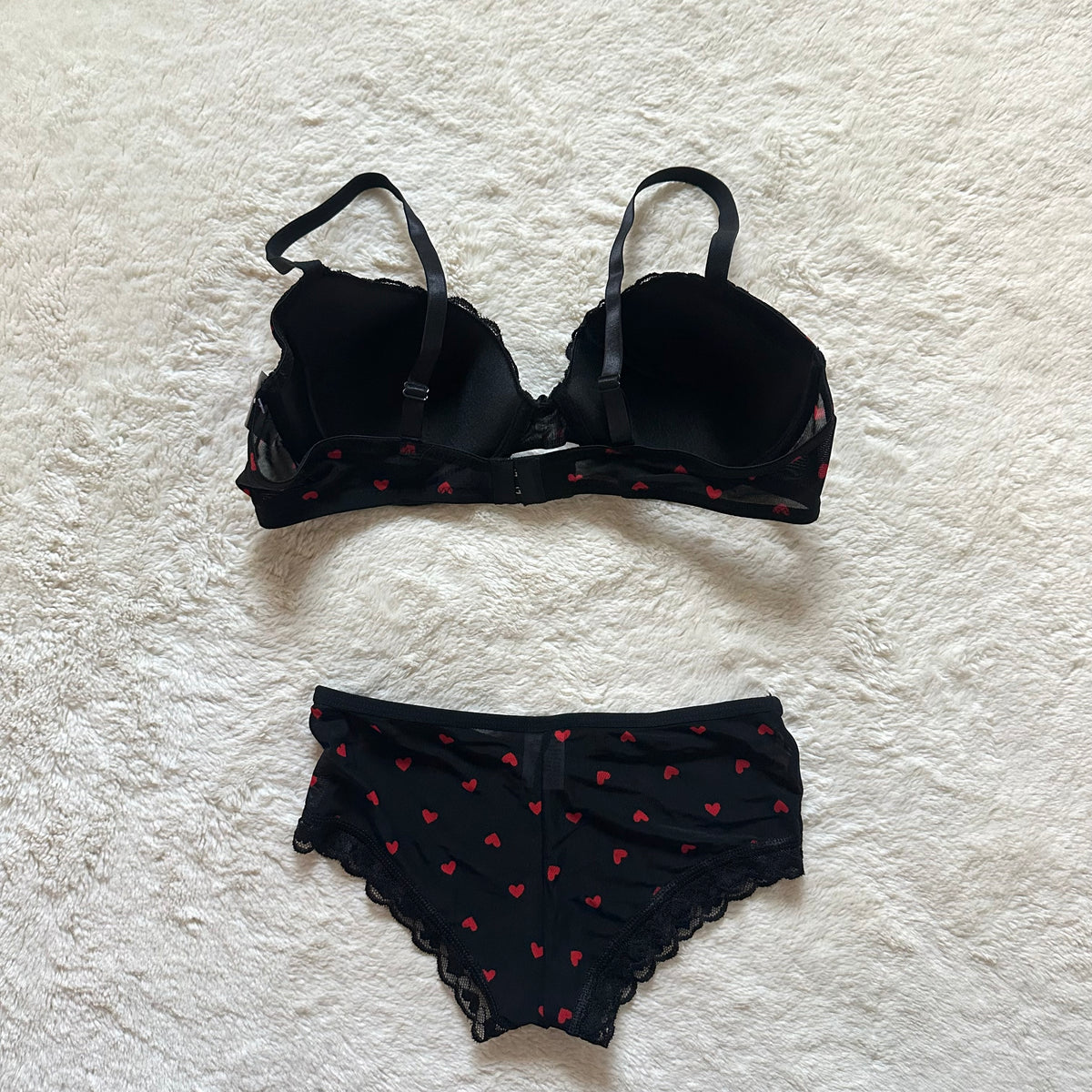 2000's heartbreaker bra + panty set