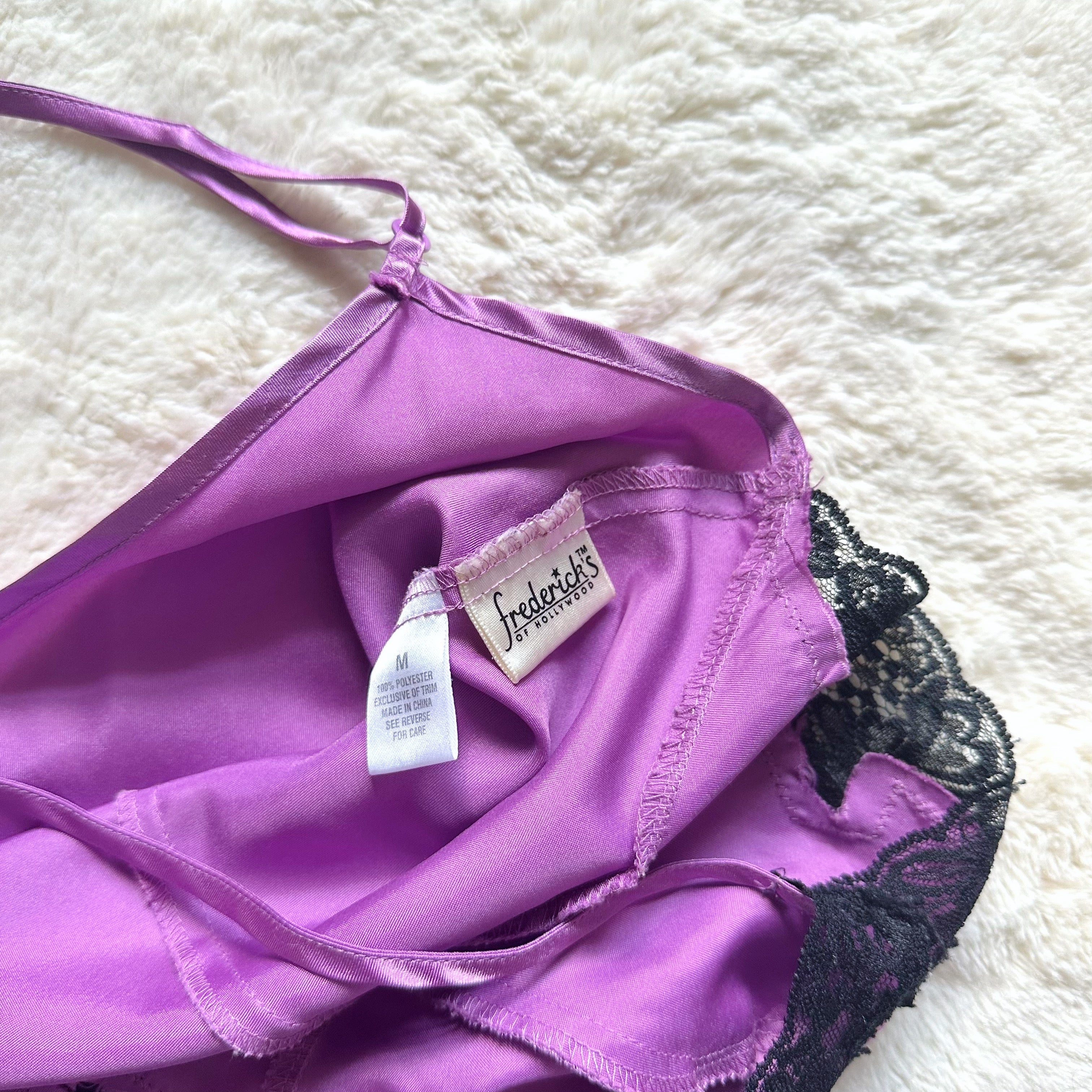 2000's orchid kiss slip dress