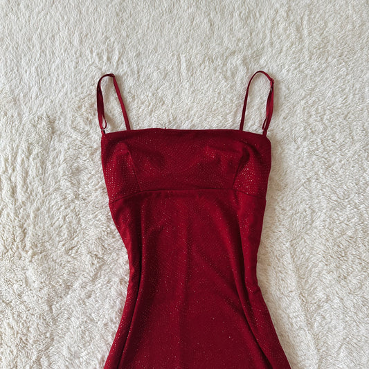 1990's ruby slipper dress