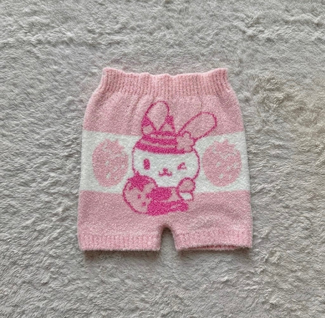 japan exclusive sanrio strawberry usahana shorts