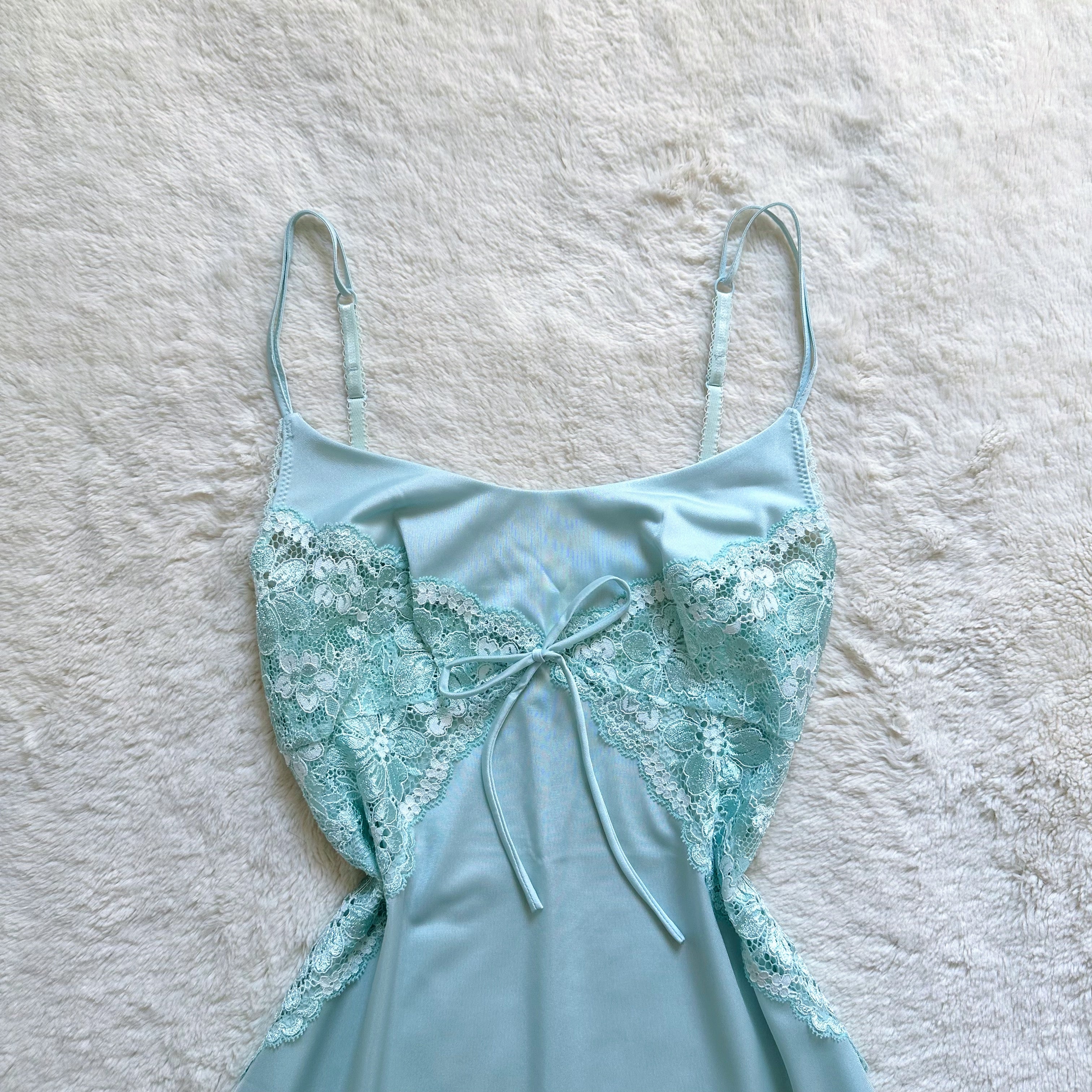 japanese brand seaglass serenade slip dress