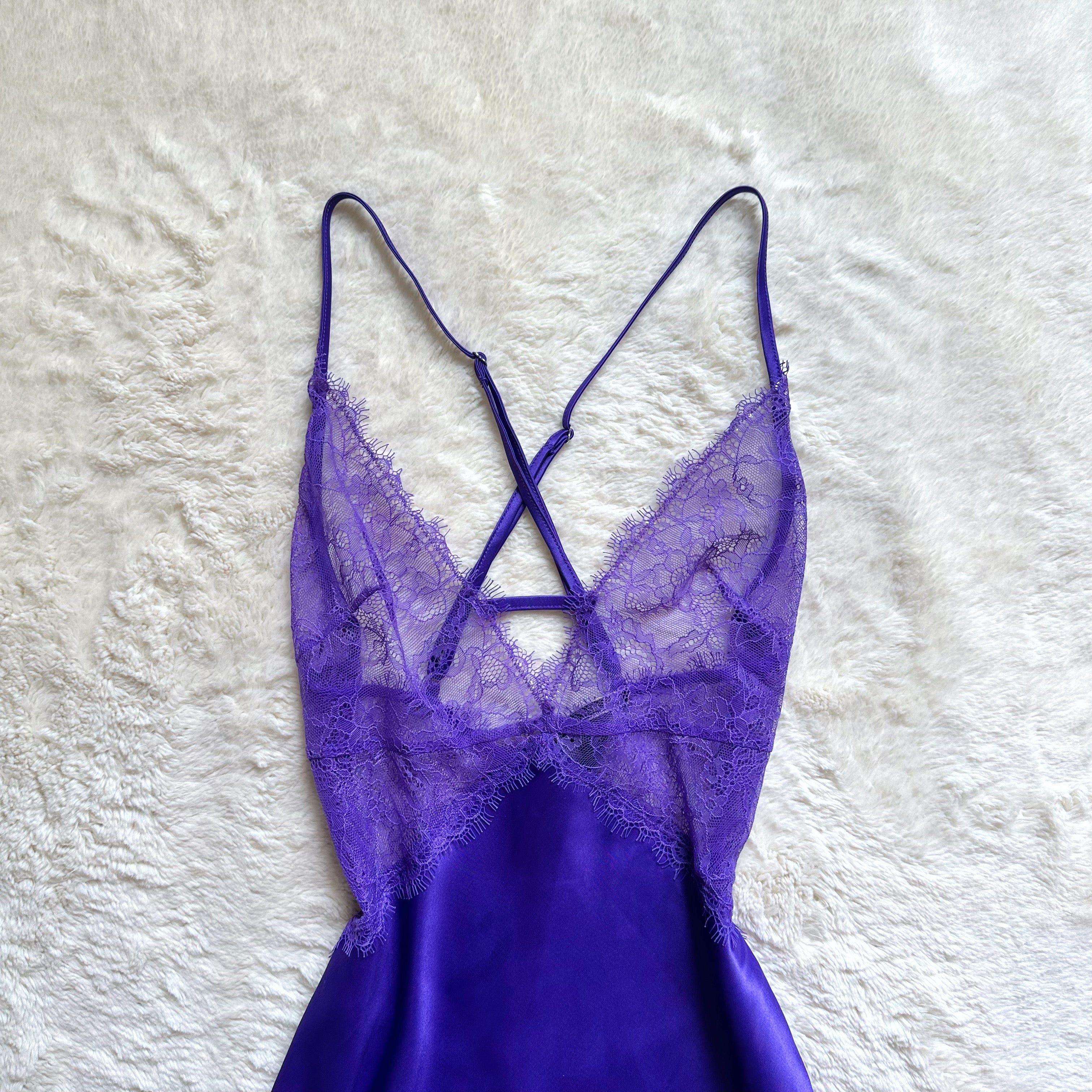 2021 violet reverie slip dress