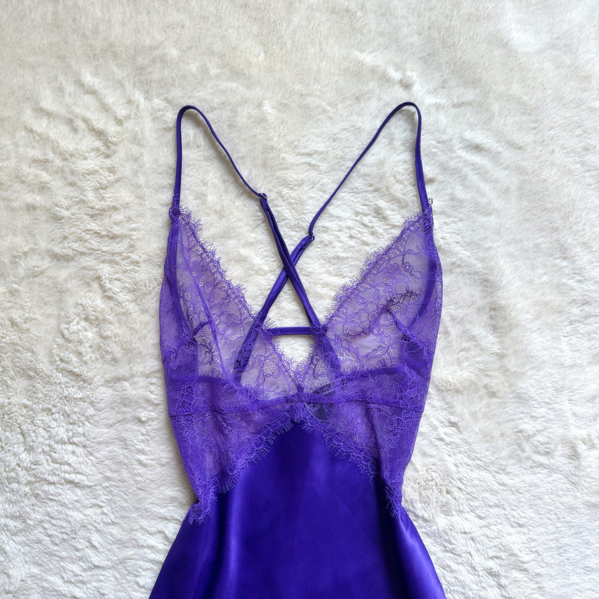 2021 violet reverie slip dress