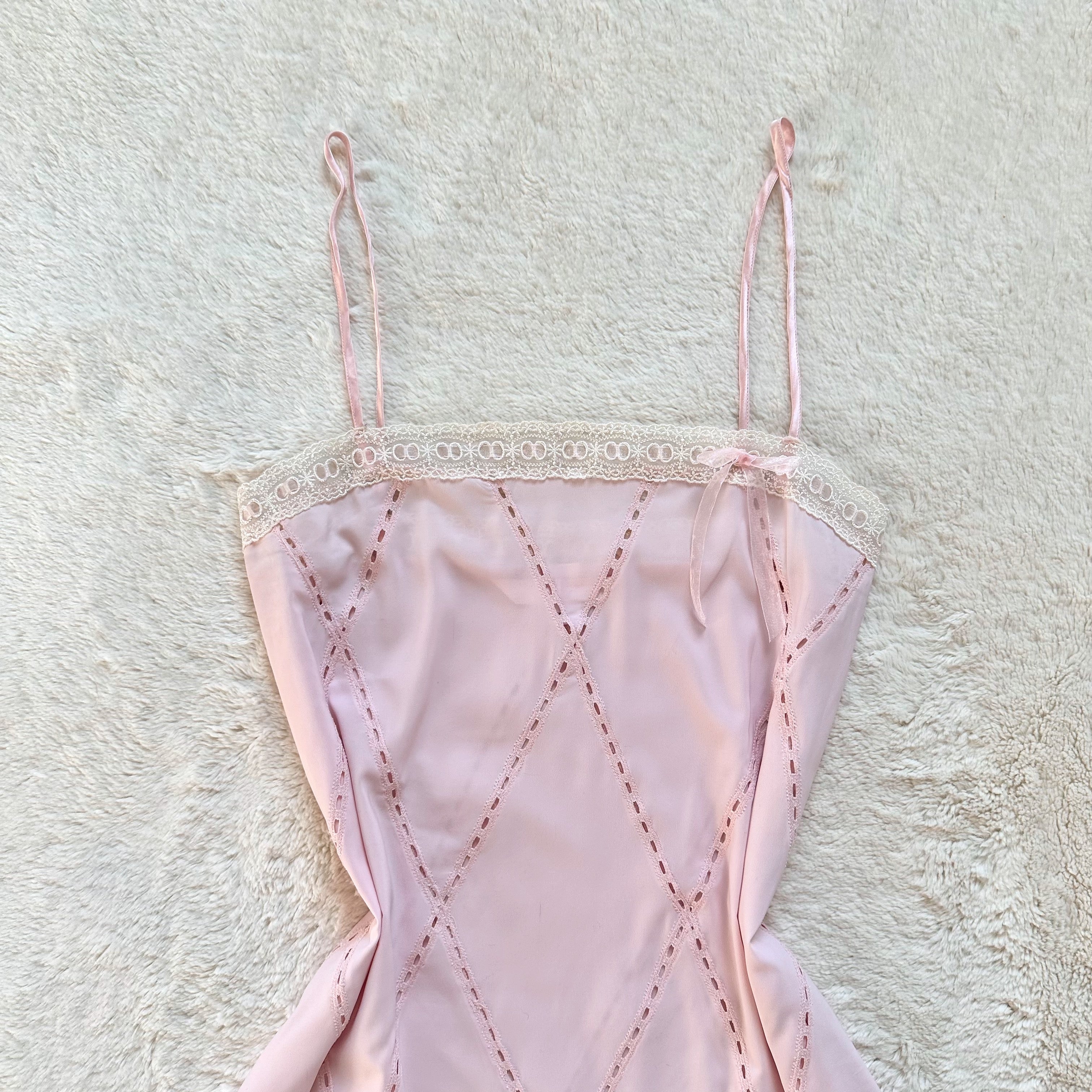 2005 peony petal slip dress