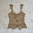 2000's crocheted sands lace set