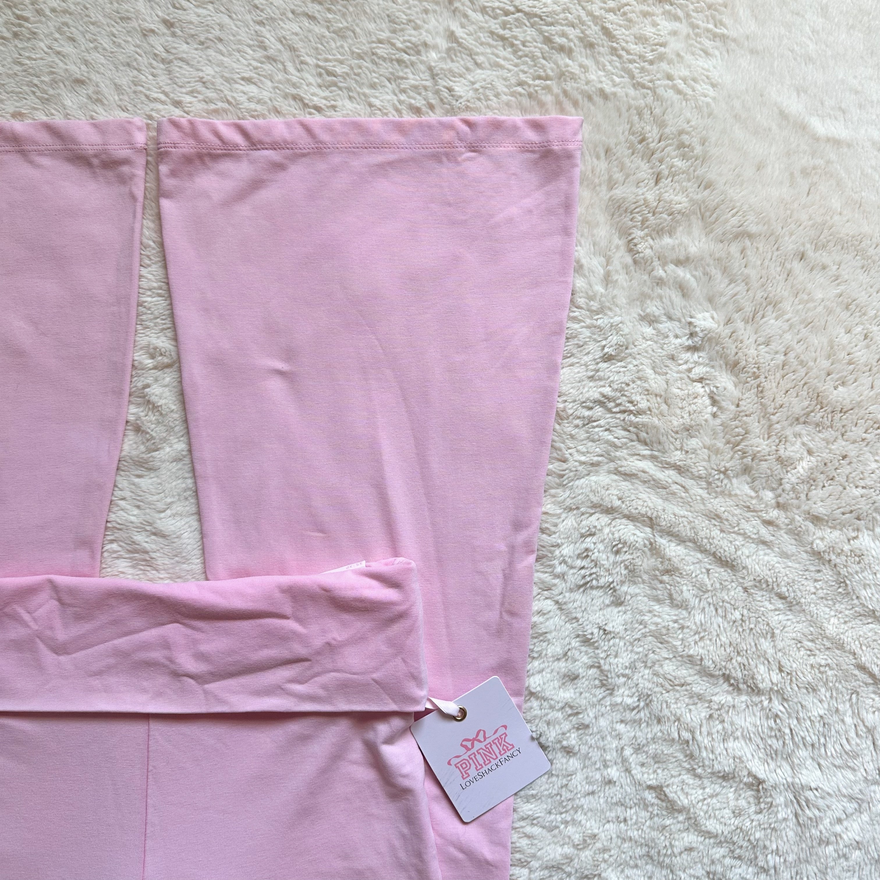 PINK x loveshackfancy lollipop foldover leggings