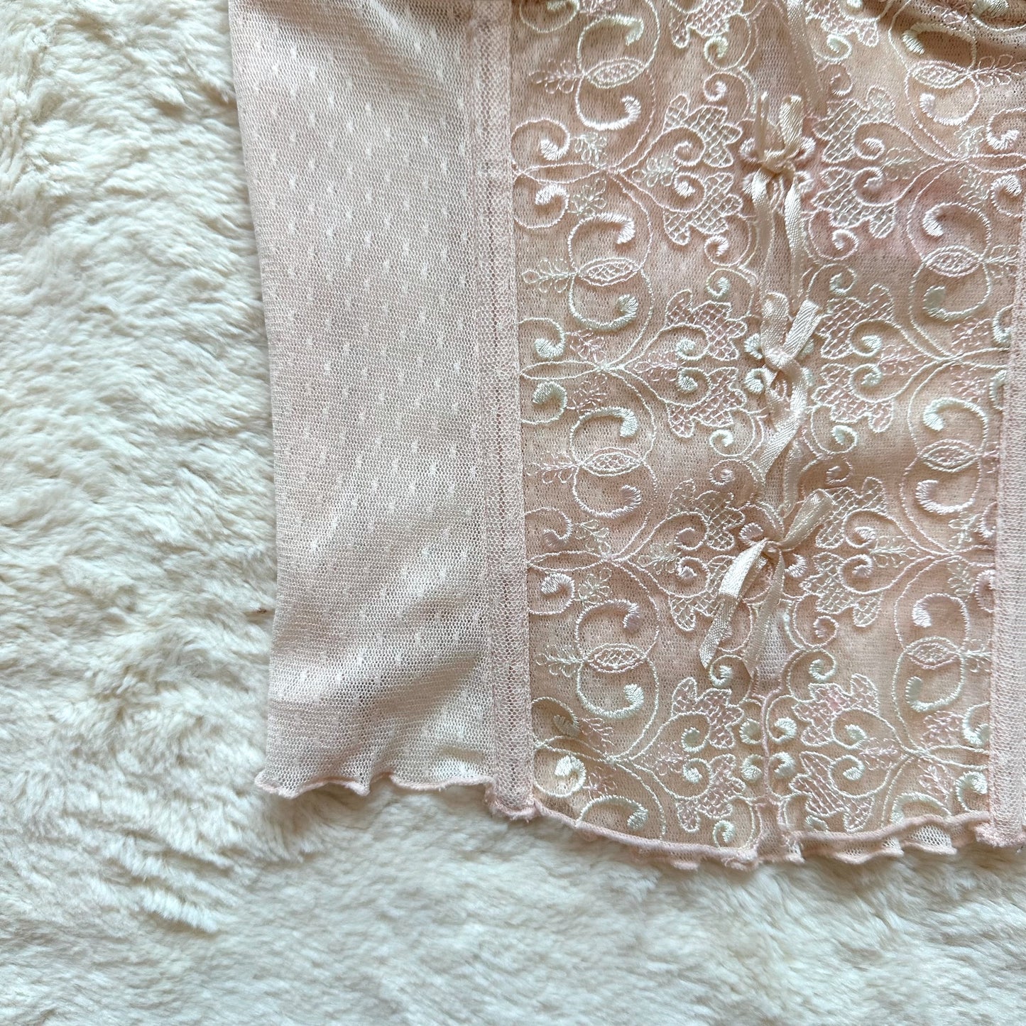 2000's powdered princess corset