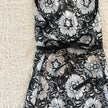 2000's noir petal top