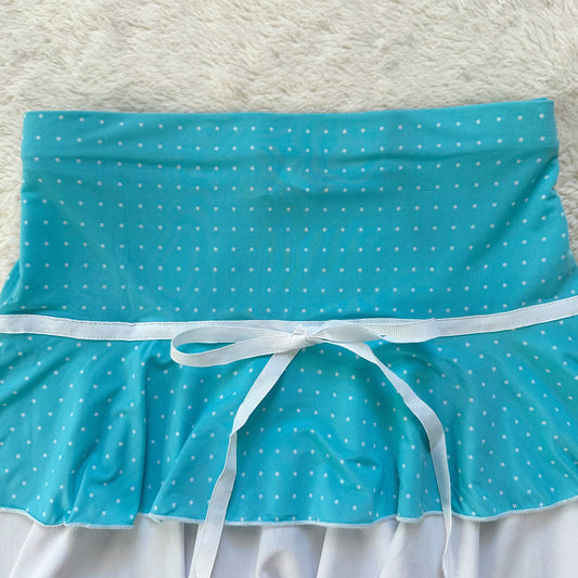 2000's pool party mini skirt