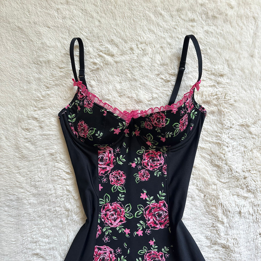 2006 rose waltz slip dress
