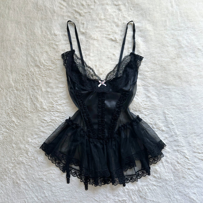 1980's petal after dark camisole