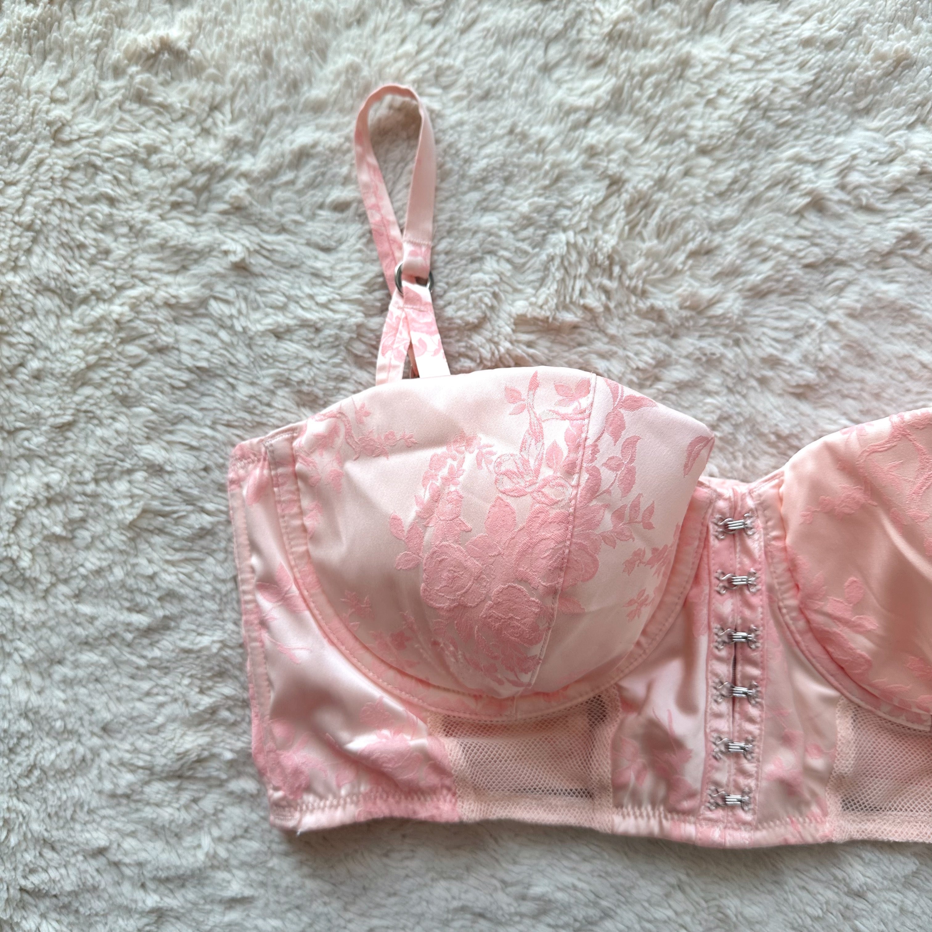 2008 blushing ballerina longline bra
