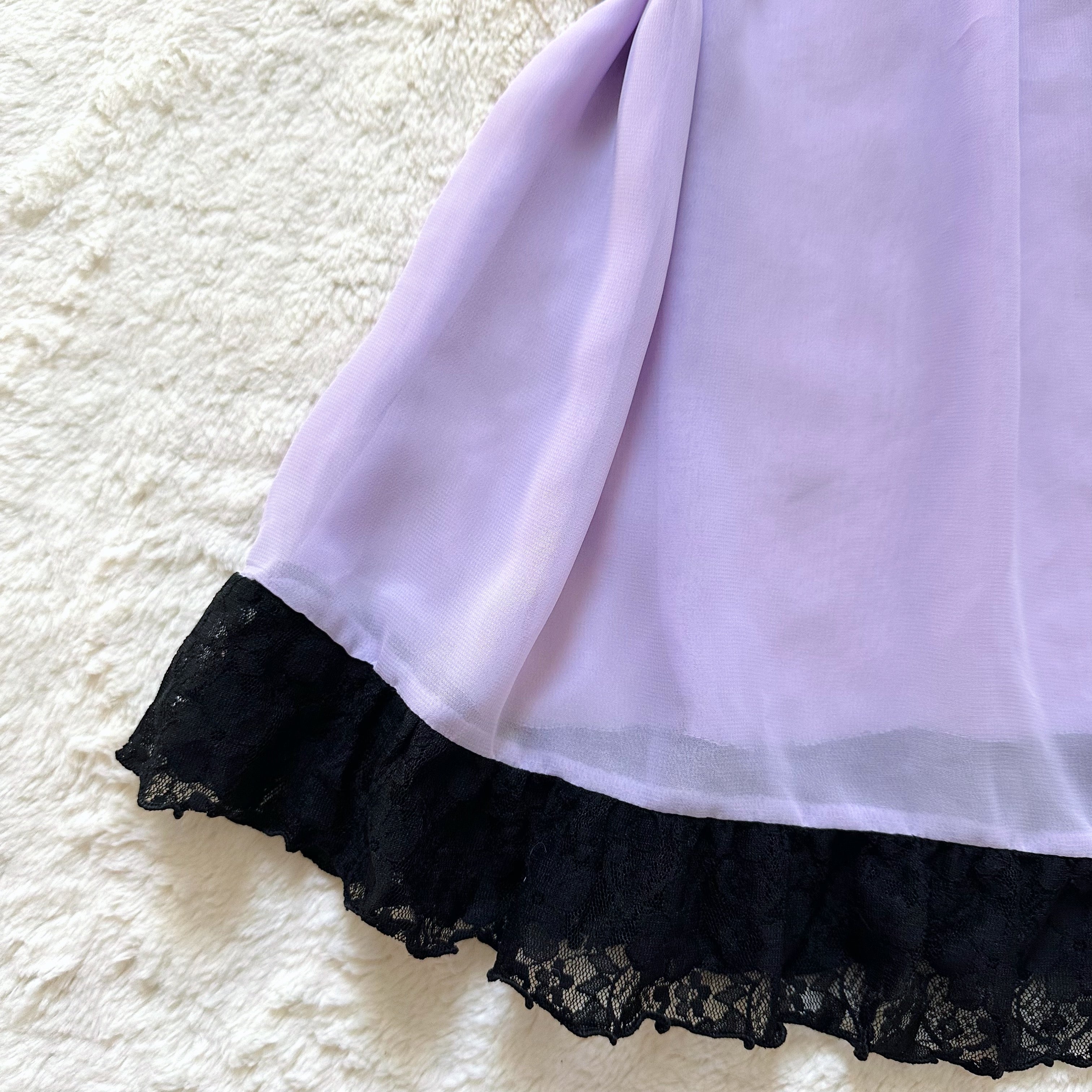 2000's lilac whimsy babydoll