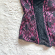 1980's berried lace bustier