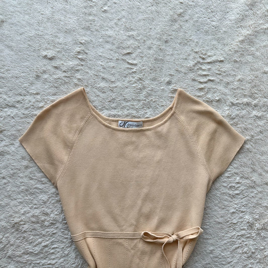 dressbarn muted golden top