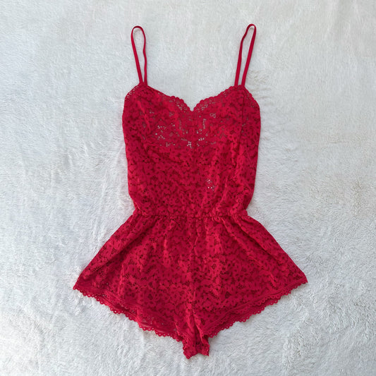 2016 holly lace playsuit