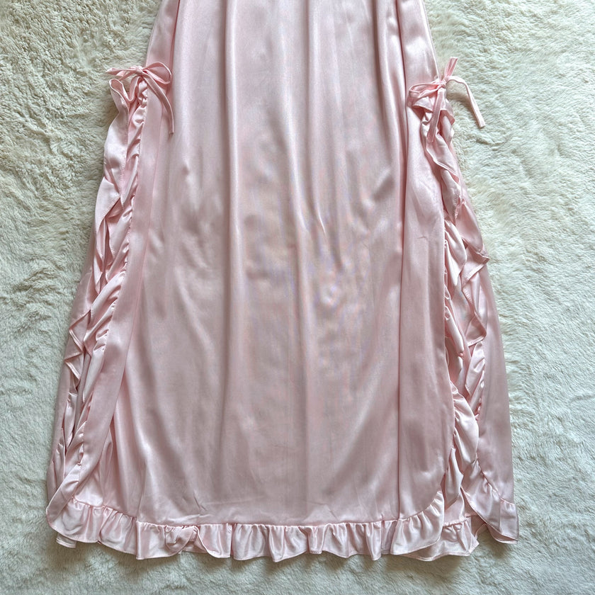 1980's ribbon waltz negligee