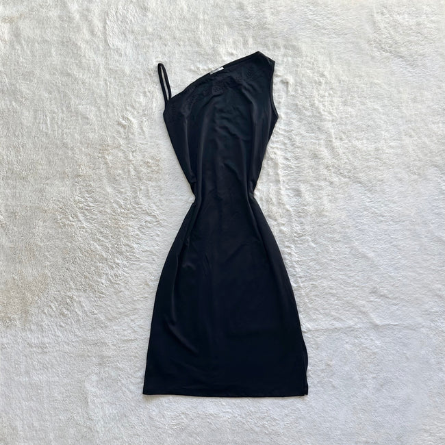 1990's shadow petal dress