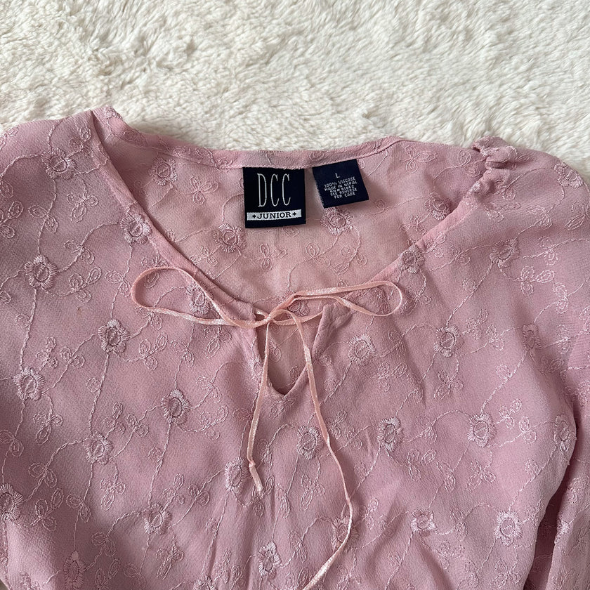 1990's rose hour fairy top