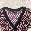 2000's plum mosaic top