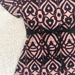 2000's plum mosaic top
