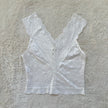 2000's pearl lace camisole