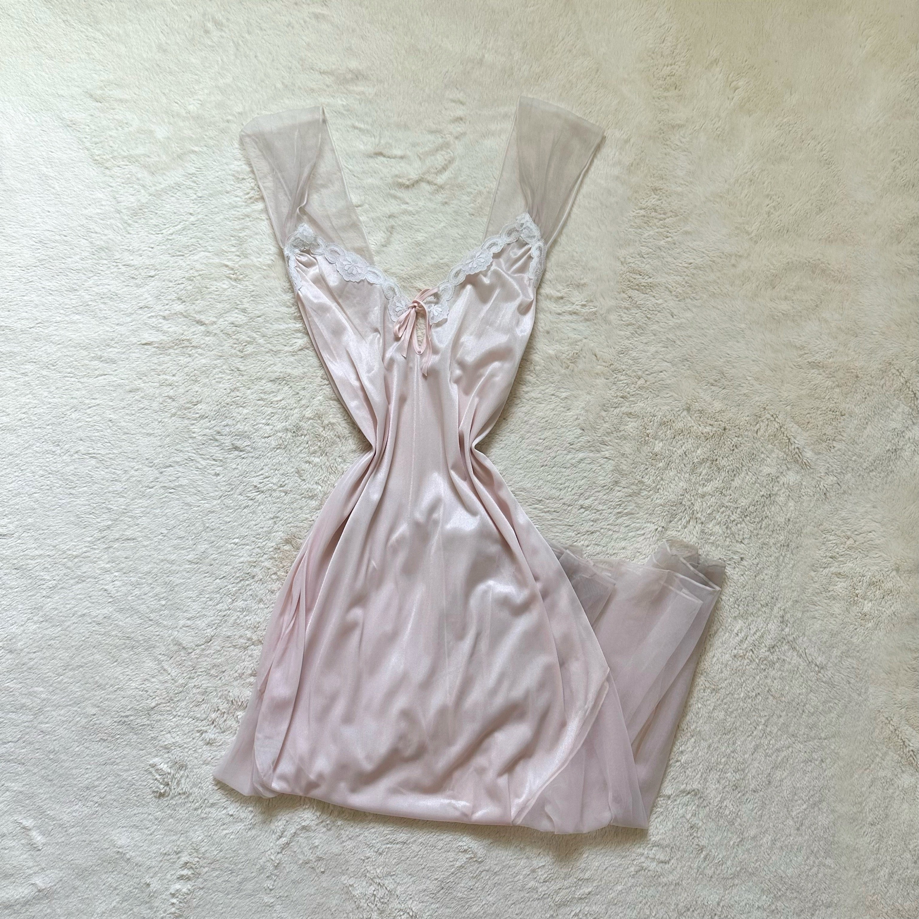 1980's powder princess negligee