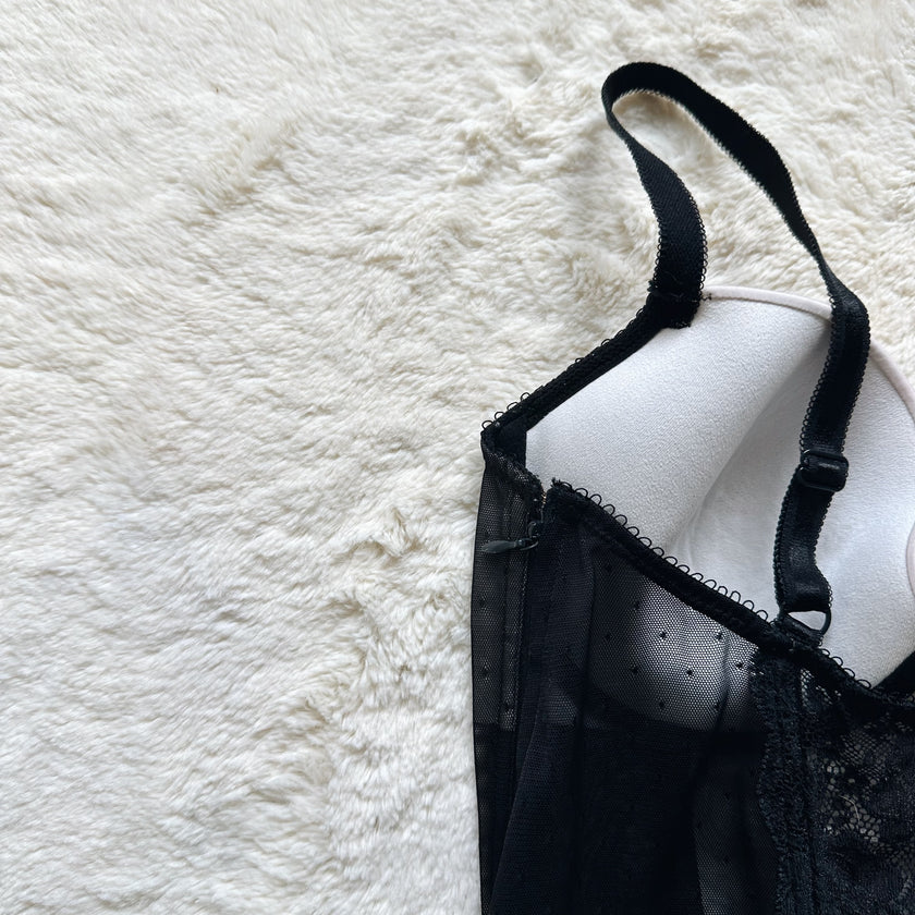 2011 obsidian lace bustier