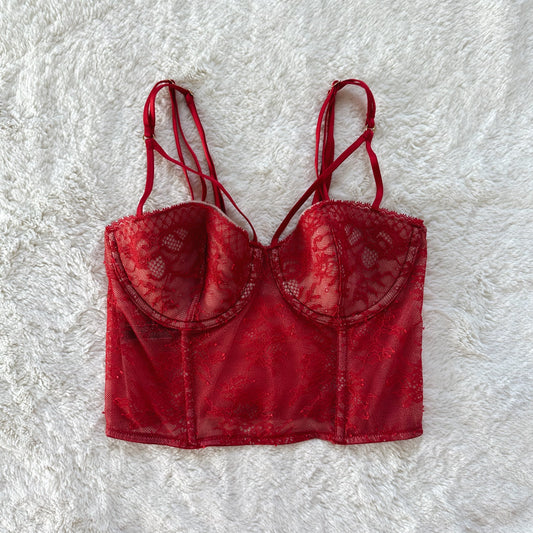 2020 winter candy apple corset