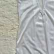 1980's ivory sonata slip dress