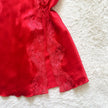 2000's rose glow slip dress