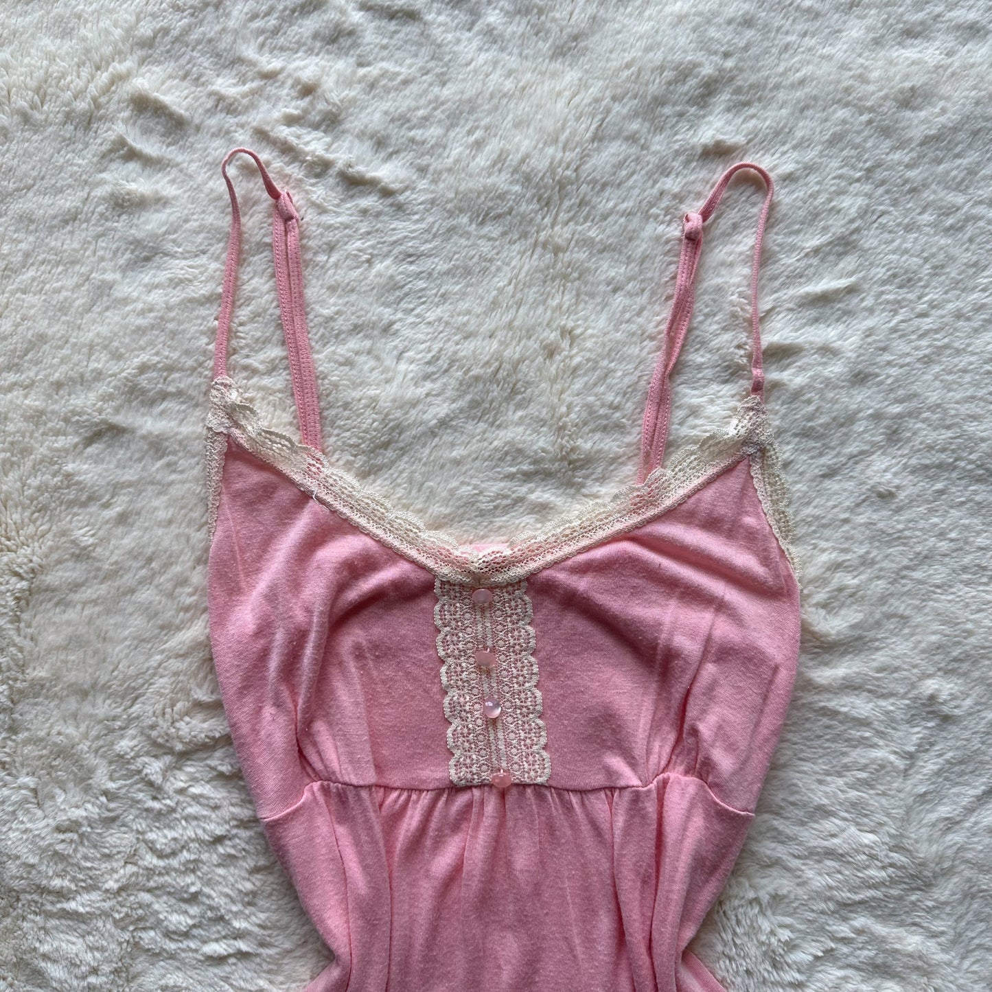 2000's bubblegum pink camisole