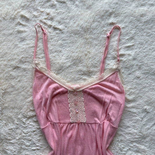 2000's bubblegum pink camisole