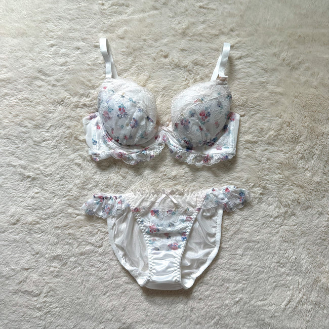 japanese brand briar lace bra + panty