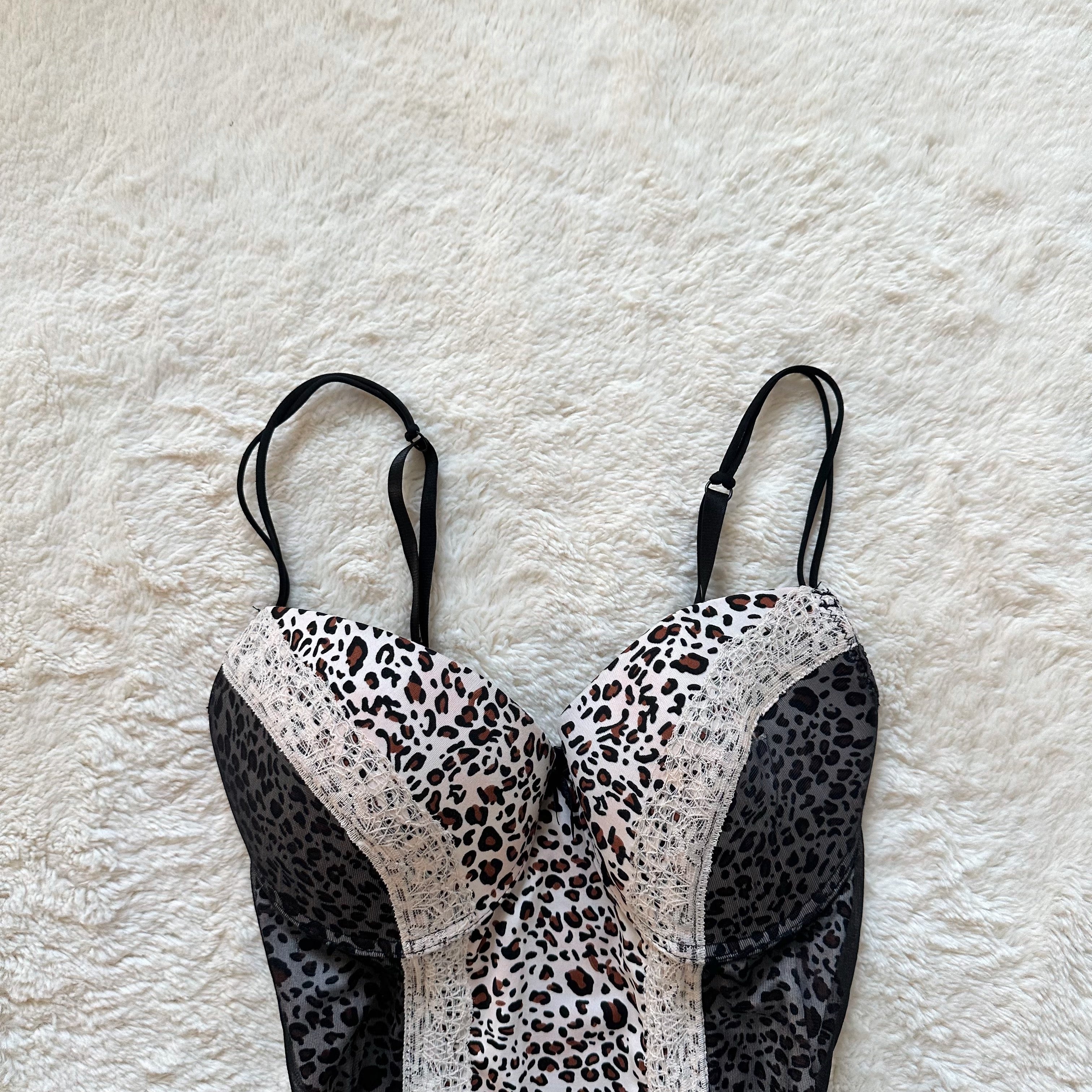 2000's cheetah girl bustier