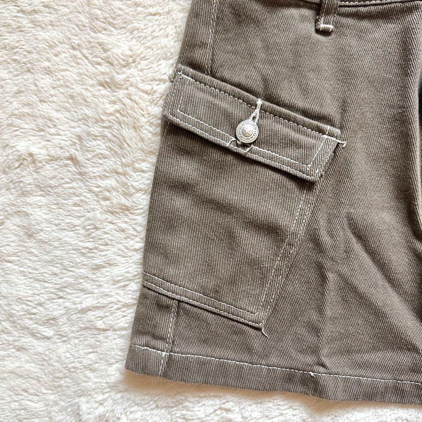 princess polly zakai cargo mini skirt - rtp: $59
